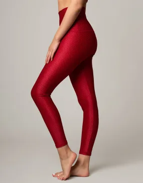 Ruby Diamonds Jacquard Legging